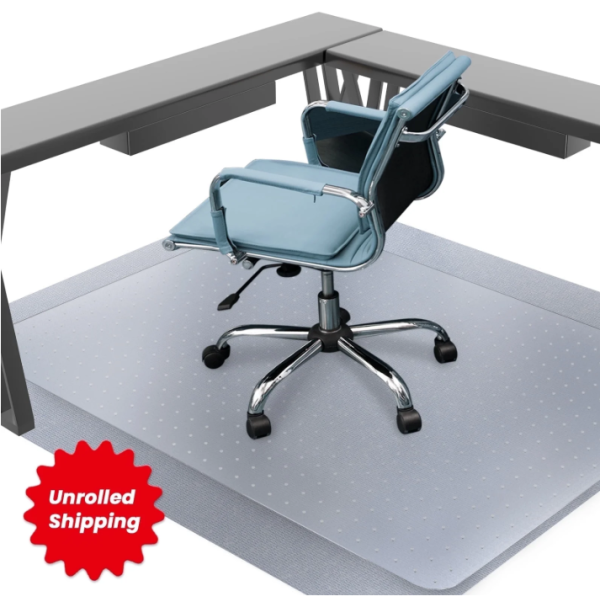 1 VAVSEA Office Chair Mat for Carpet Floor, Computer Desk Chair Mat for Low Pile Carpet, 36" x 48" Heavy Duty Polycarbonate Clear Floor Mat for Home Office