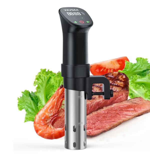1 VAVSEA Sous Vide Machines, Precision Cooker, Waterproof Immersion Circulator with Digital Touch Screen and Accurate Temperature Time Control, Sous Vide Device for Home Kitchen