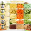 2 VAVSEA 5-in-1 Electric Cheese Grater