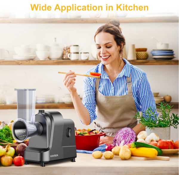 3 VAVSEA 5-in-1 Electric Cheese Grater