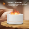 3 VAVSEA Essential Oil Diffuser, 7 Color Flame Diffuser Humidifier, Time Setting for Home, Room, White